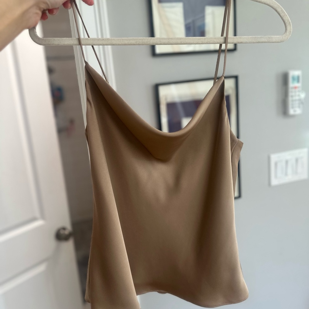 Aritzia Gold/ Tan Babaton Tank!